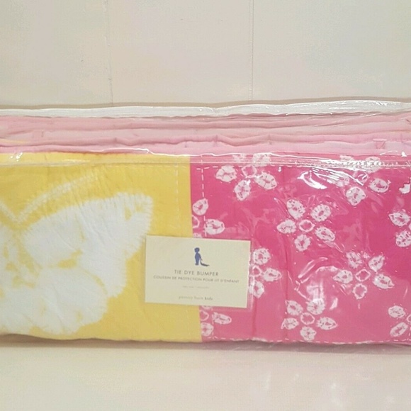 Pottery Barn Kids Bedding Pottery Barn Crib Bumper Pad Pink